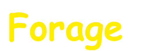 Forage 
